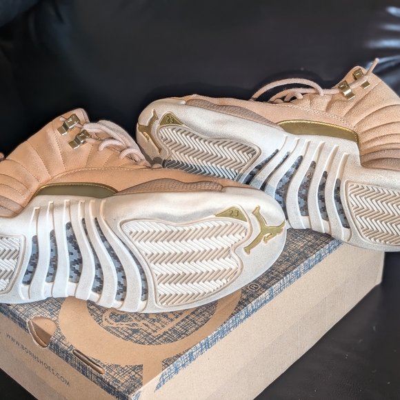 Air Jordan 12 Retro Vachetta Tan 7.5 Womens - Picture 8 of 11